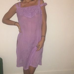 Vintage slip dress from India